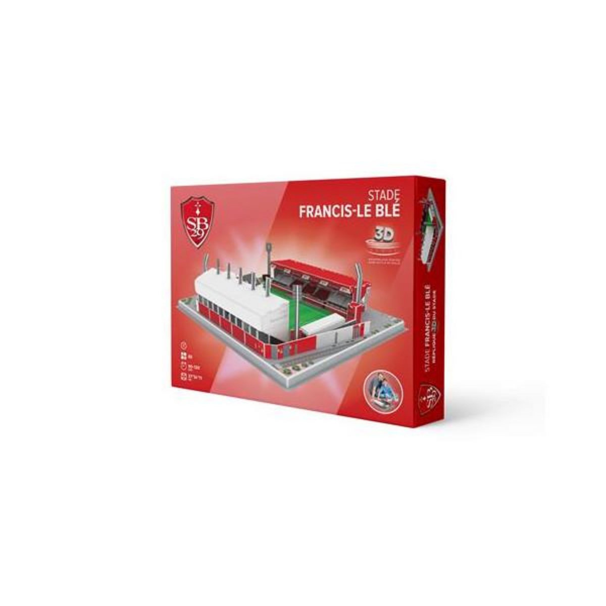 Megableu Puzzle 3D Megableu Stade Brestois