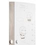 Voir la diapositive 5 : BABY PRICE Armoire bébé 2 portes BALLOON, 1 penderie, 3 tablettes