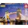 EDUCA Puzzle 1000 pièces Néon : Tower Bridge, Londres