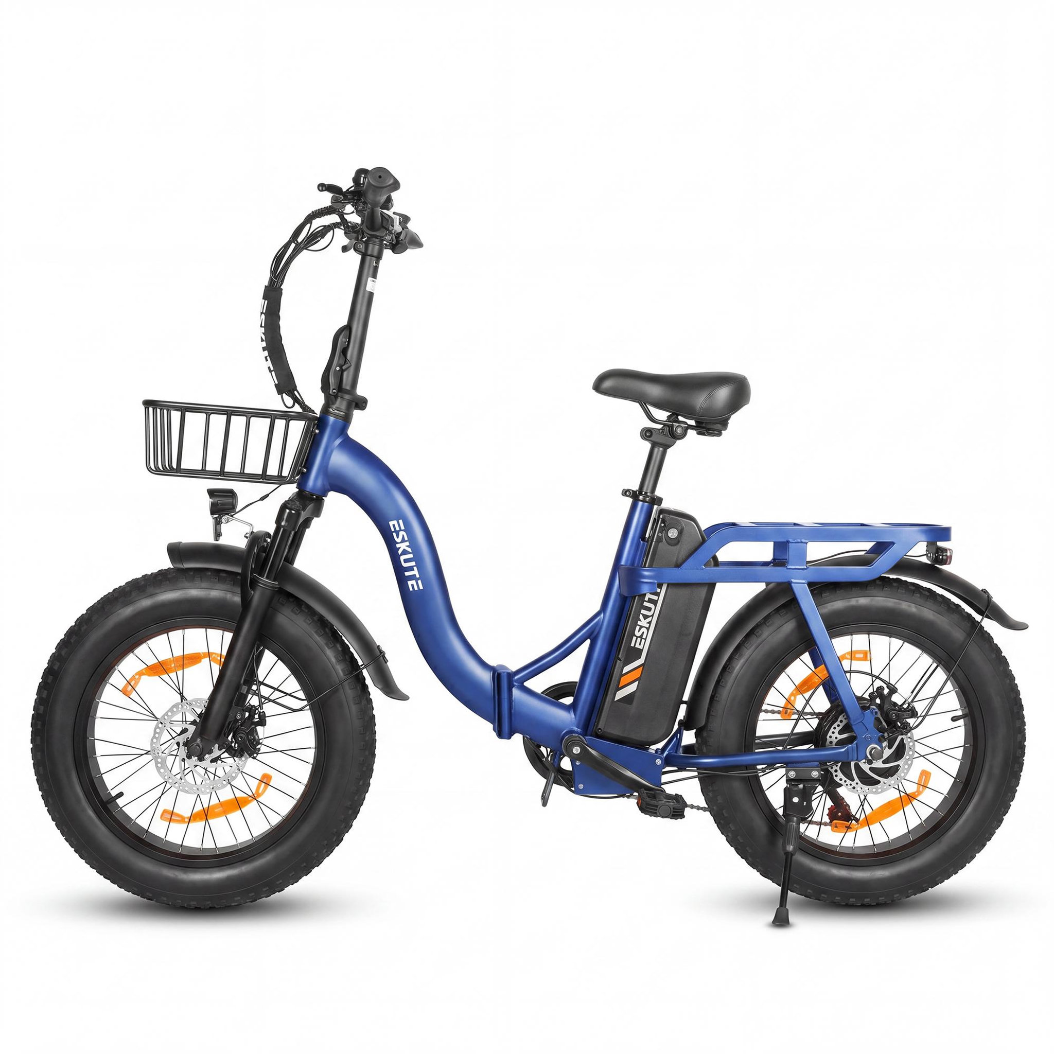 Voir la diapositive 2 : ESKUTE Vélo électrique pliable ESKUTE D202, 48V 20,8Ah