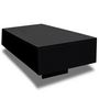 Voir la diapositive 2 : VIDAXL Table basse Haute brillance Noir