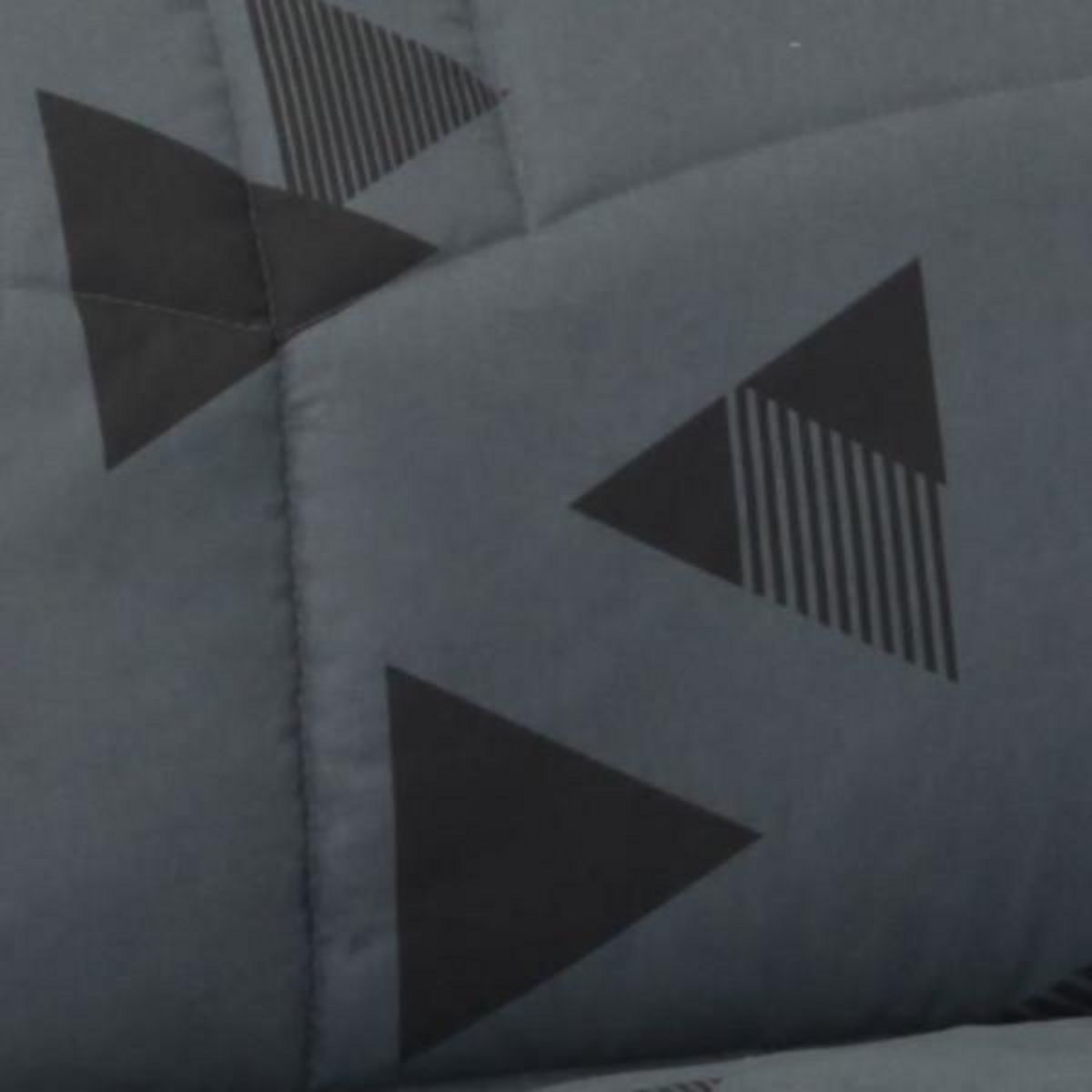 MARKET24 Banquette BZ DREAM - Gris bikini - 2 places - 100% coton - L 145 x P 100 x H 90 cm