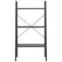 Voir la diapositive 3 : VIDAXL Etagere sur pied 3 niveaux Noir 56x35x108 cm