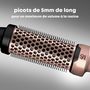 Voir la diapositive 2 : REVAMP Brosse chauffante Volume et Vagues Progloss 40mm Or