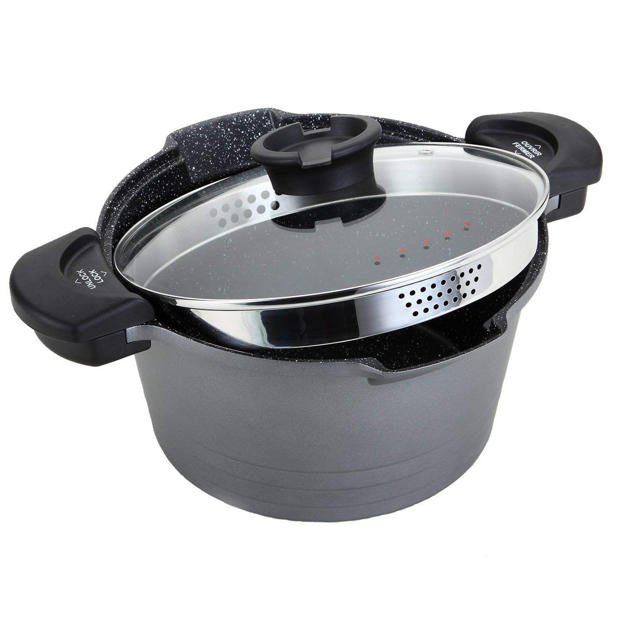 ROSSETTO Cuit pâtes induction fonte d'aluminium 28 cm 