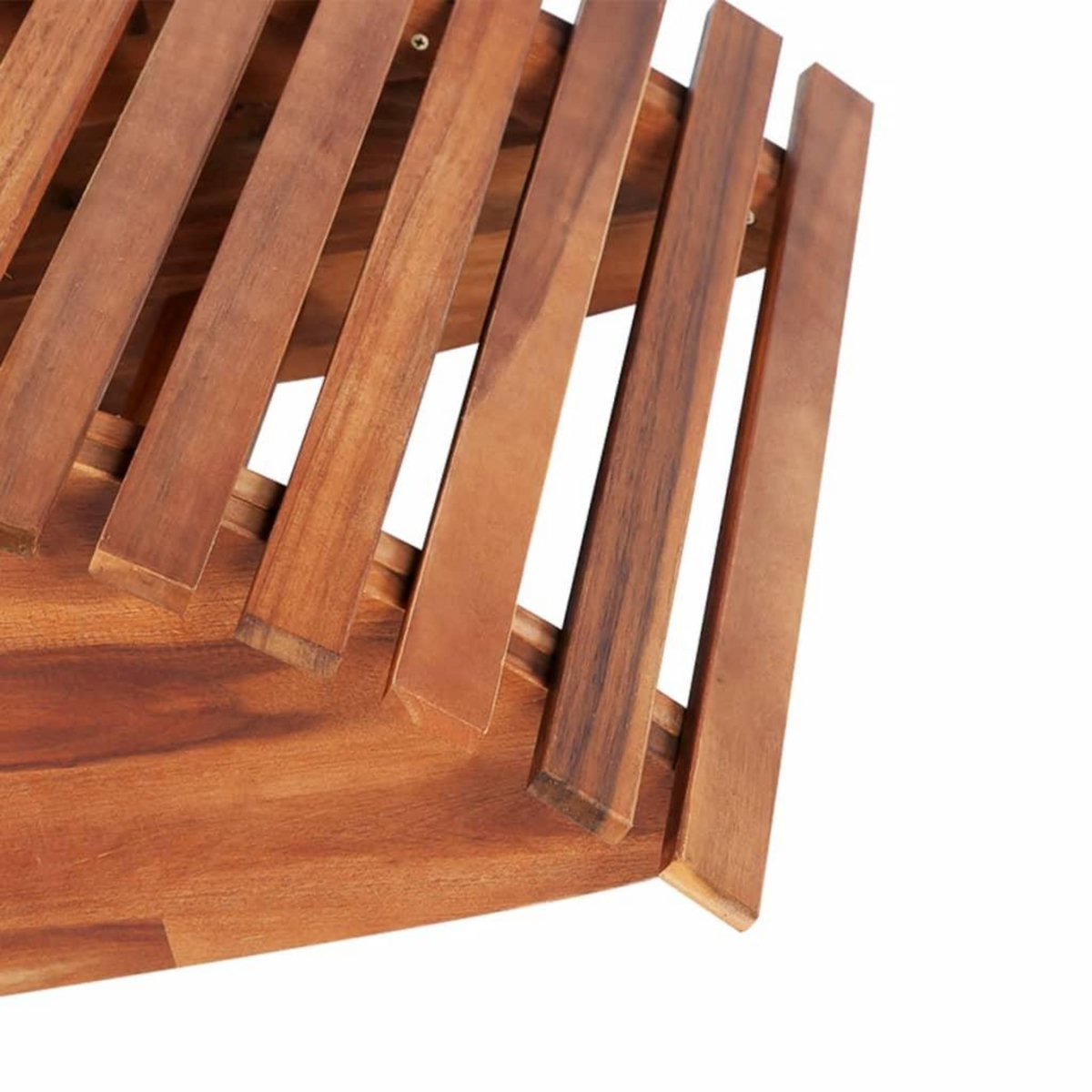 VIDAXL Chaises longues basculantes lot de 2 bois d'acacia