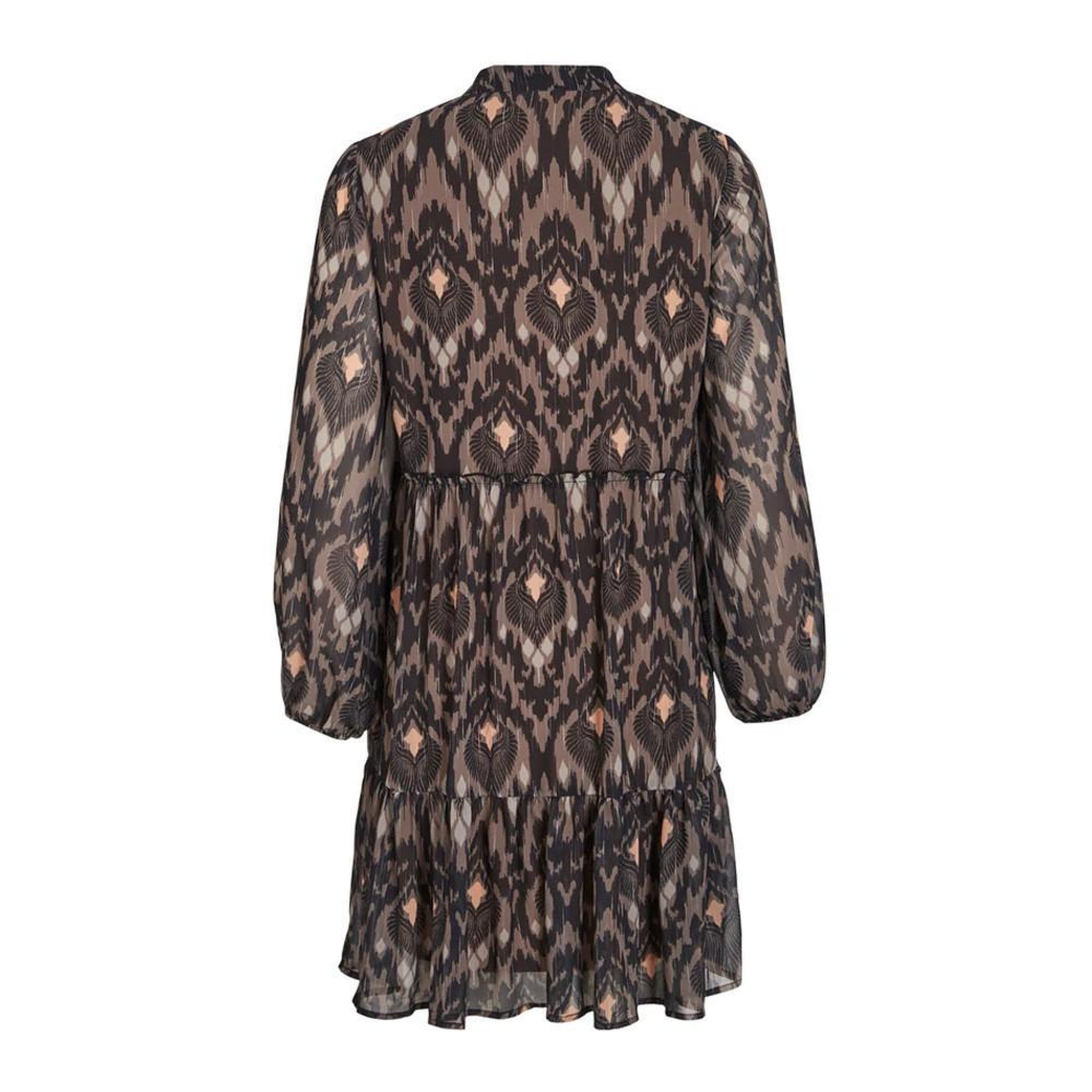 Voir la diapositive 2 : Vila Robe Marron Femme Vila Vimary