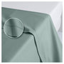 Voir la diapositive 1 : ACTUEL Drap plat uni en coton 57 fils - collection permanente