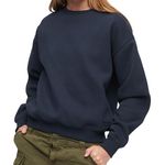 SUPERDRY Sweat  Femme Superdry Essential Logo. Coloris disponibles : Bleu