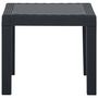 Voir la diapositive 4 : VIDAXL Salon de jardin 3 pcs avec coussins Plastique Gris