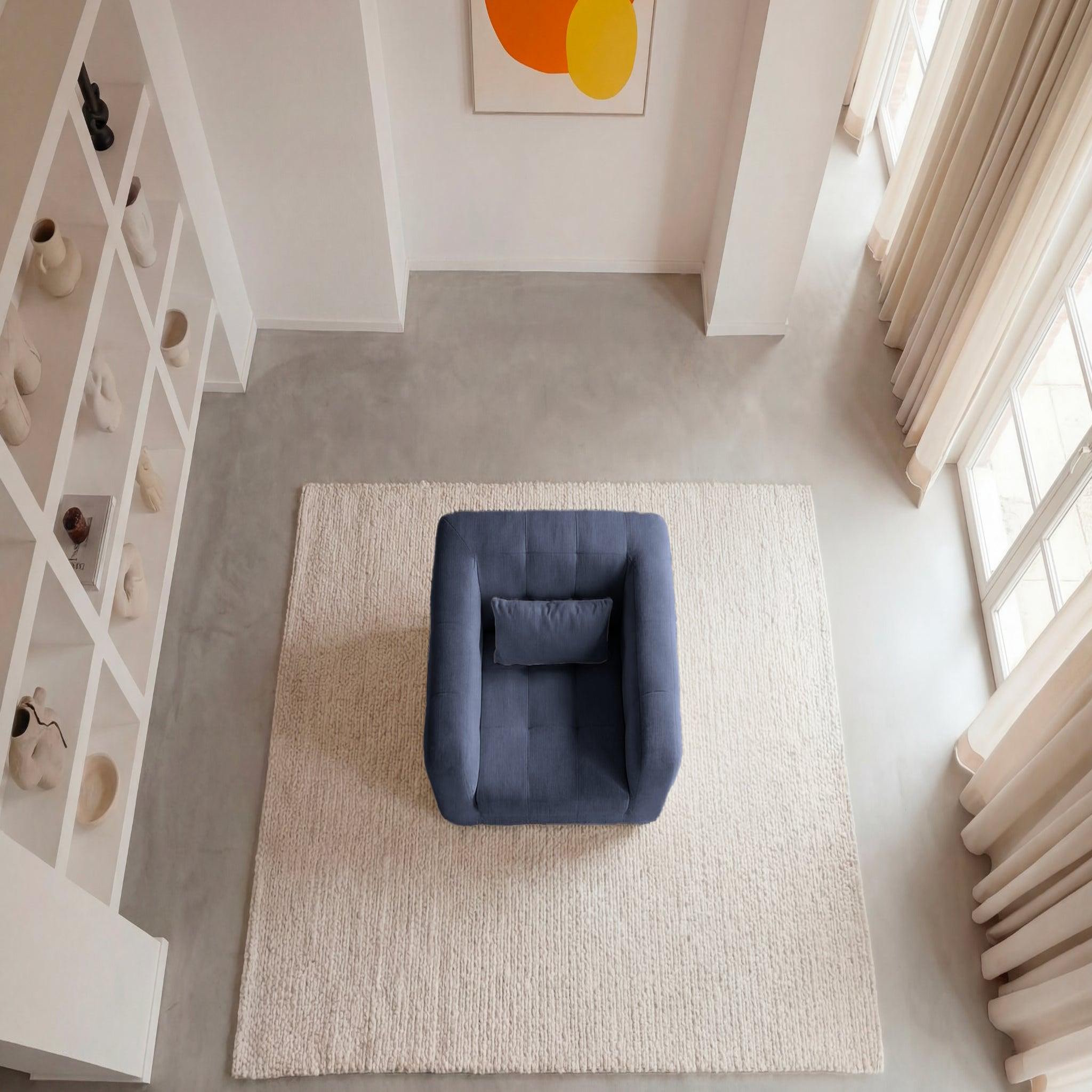 Voir la diapositive 6 : CASANOVA PARIS Arlette - fauteuil en tissu chenille