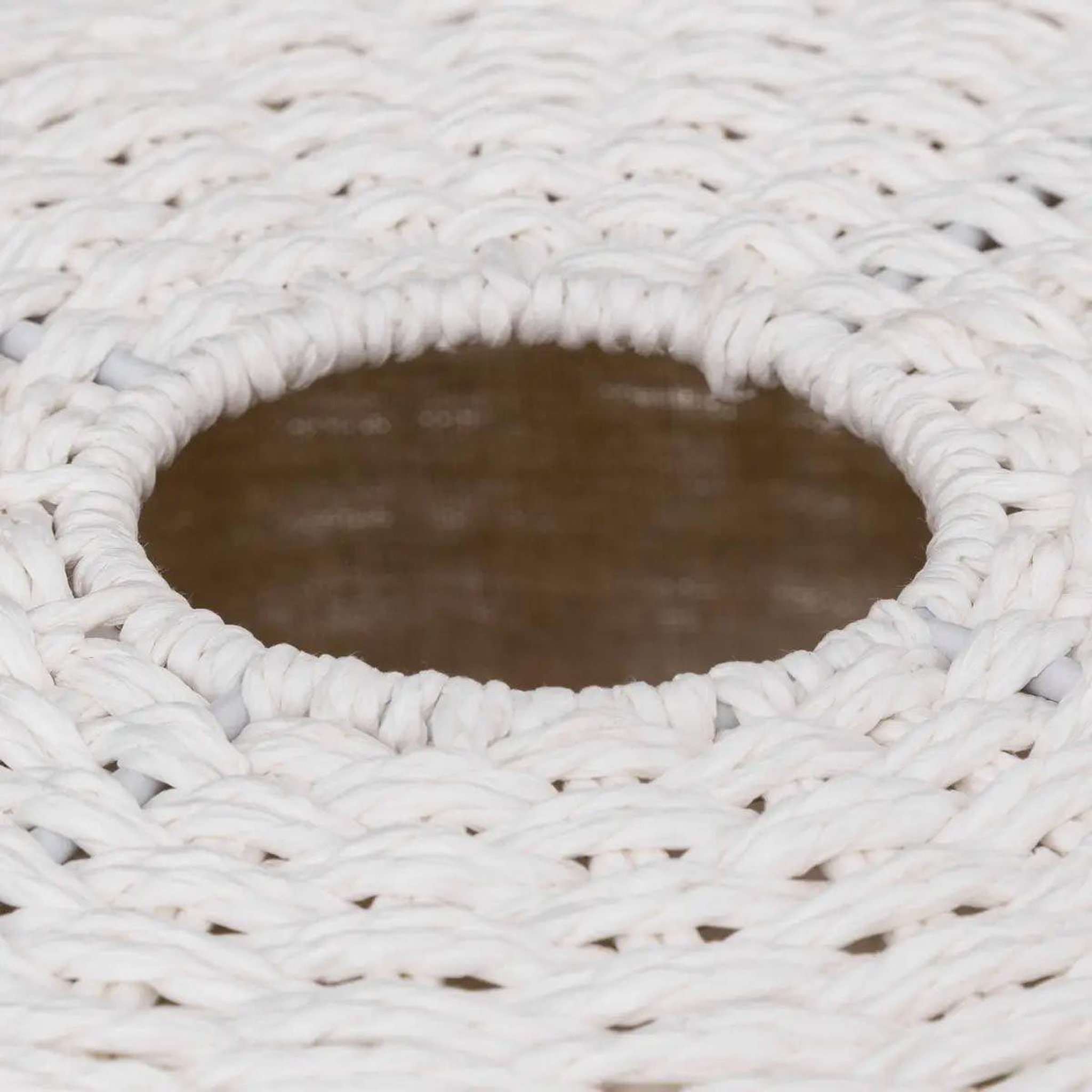 Voir la diapositive 3 : FIVE Panier à linge rond  costa  40l blanc