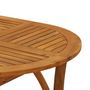 Voir la diapositive 5 : VIDAXL Table de jardin 200x90x75 cm Bois d'acacia solide