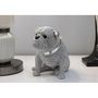 Voir la diapositive 5 : Paris Prix Statuette Déco Bulldog  Sparky  17cm Argent
