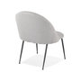Voir la diapositive 4 : Paris Prix Fauteuil Design  Belinda  83cm Gris