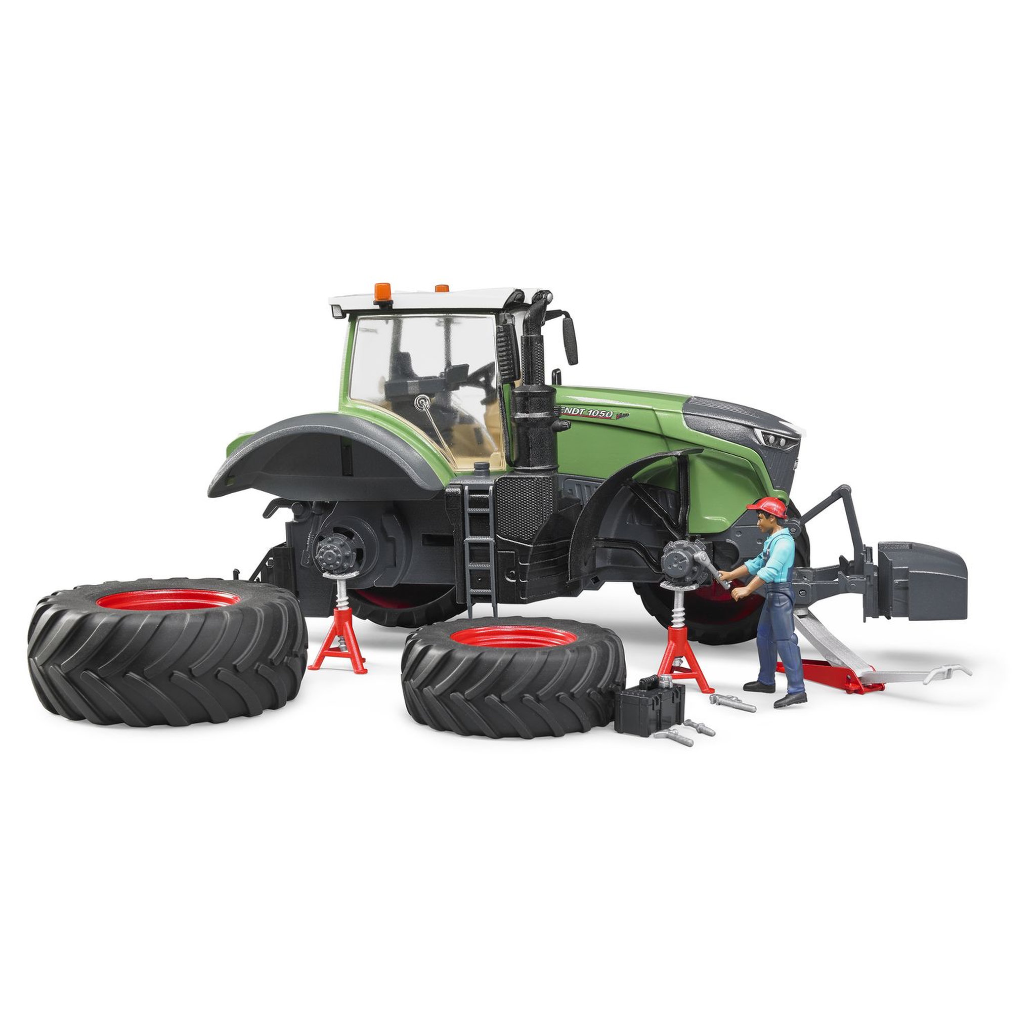 Voir la diapositive 3 : BRUDER Tracteur Vario 1050 Fendt 1/16e