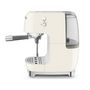 Voir la diapositive 2 : SMEG Machine à café expresso crème - ECF03CREU