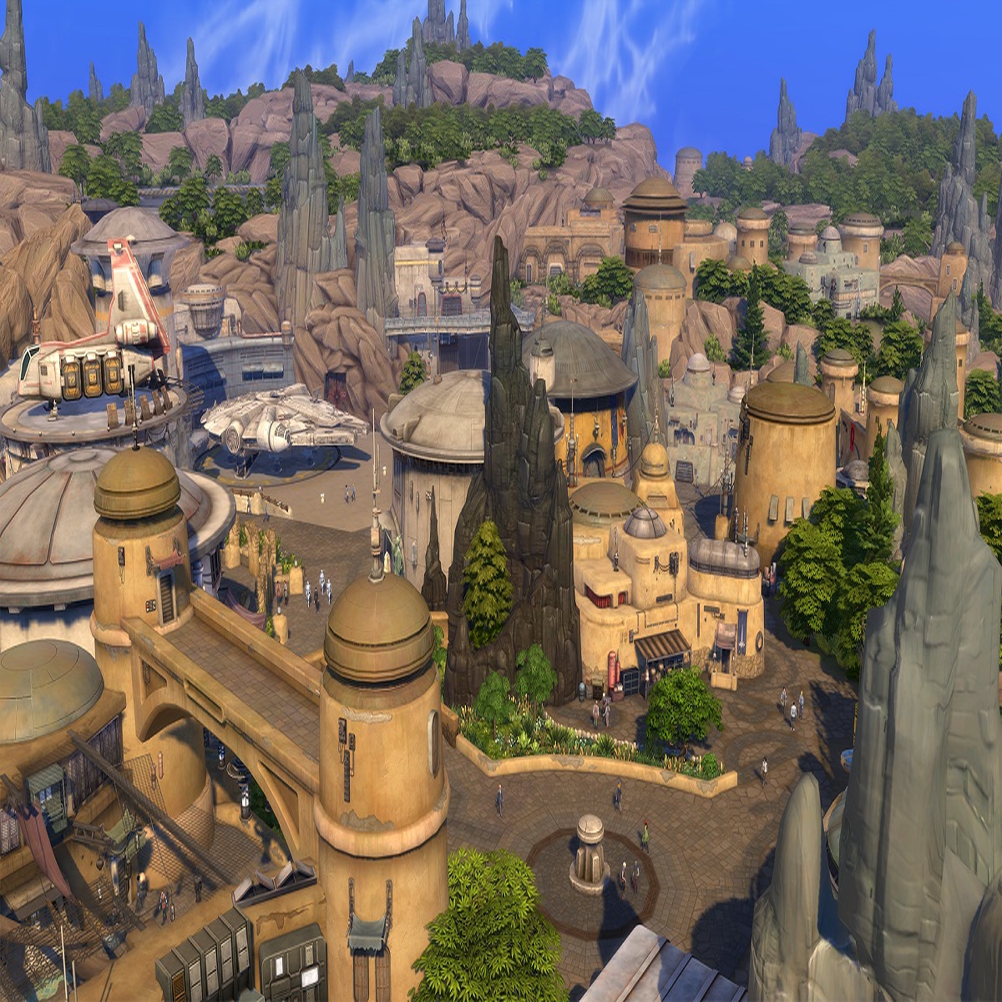 Voir la diapositive 2 : Namco Les Sims 4 + Star Wars: Voyage sur Batuu Xbox One