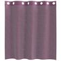 Voir la diapositive 4 : VIDAXL Rideaux en voile avec œillets 2 pcs violet 140x140 cm