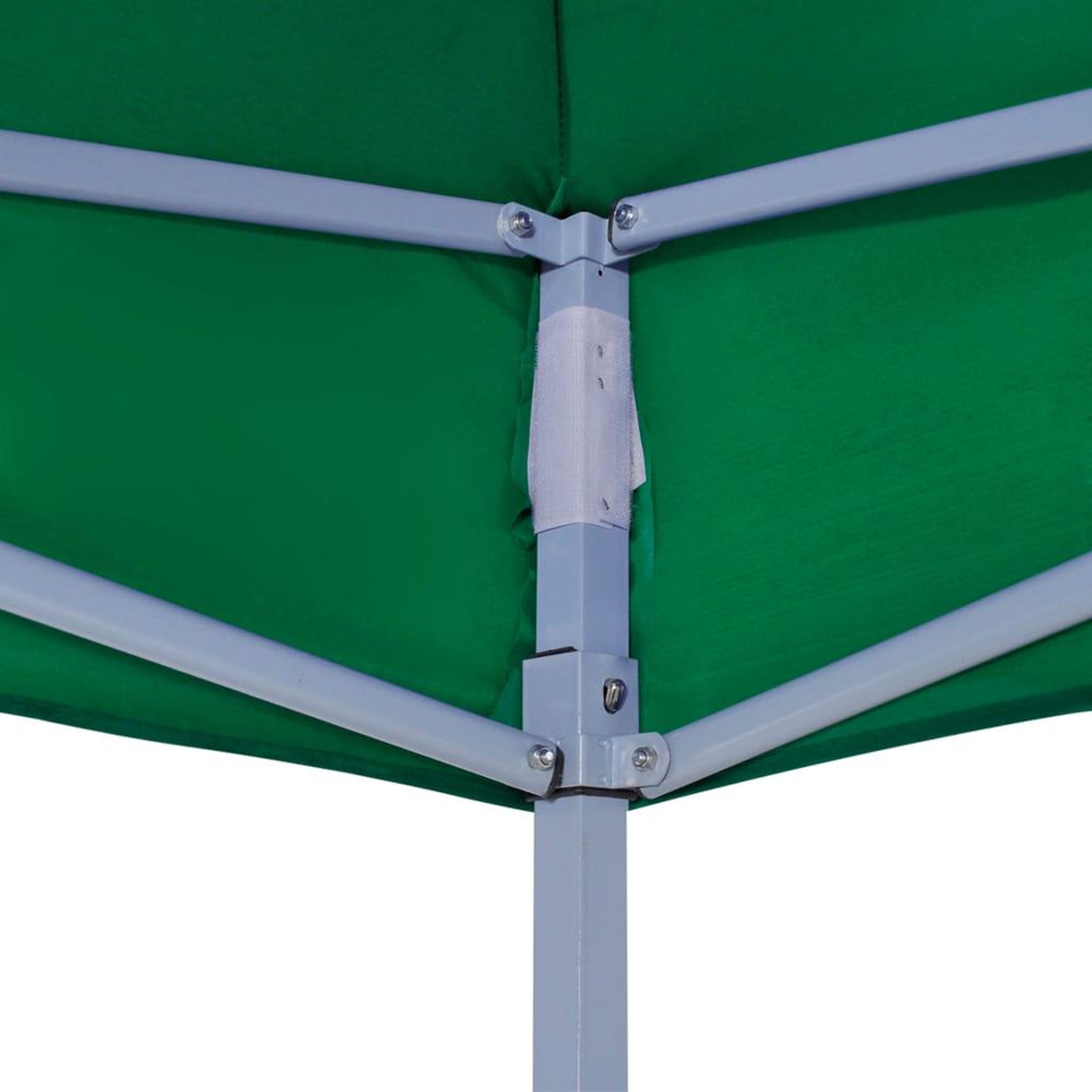 Voir la diapositive 4 : VIDAXL Toit de tente de reception 2x2 m Vert 270 g/m^2