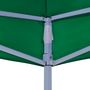 Voir la diapositive 4 : VIDAXL Toit de tente de reception 2x2 m Vert 270 g/m^2