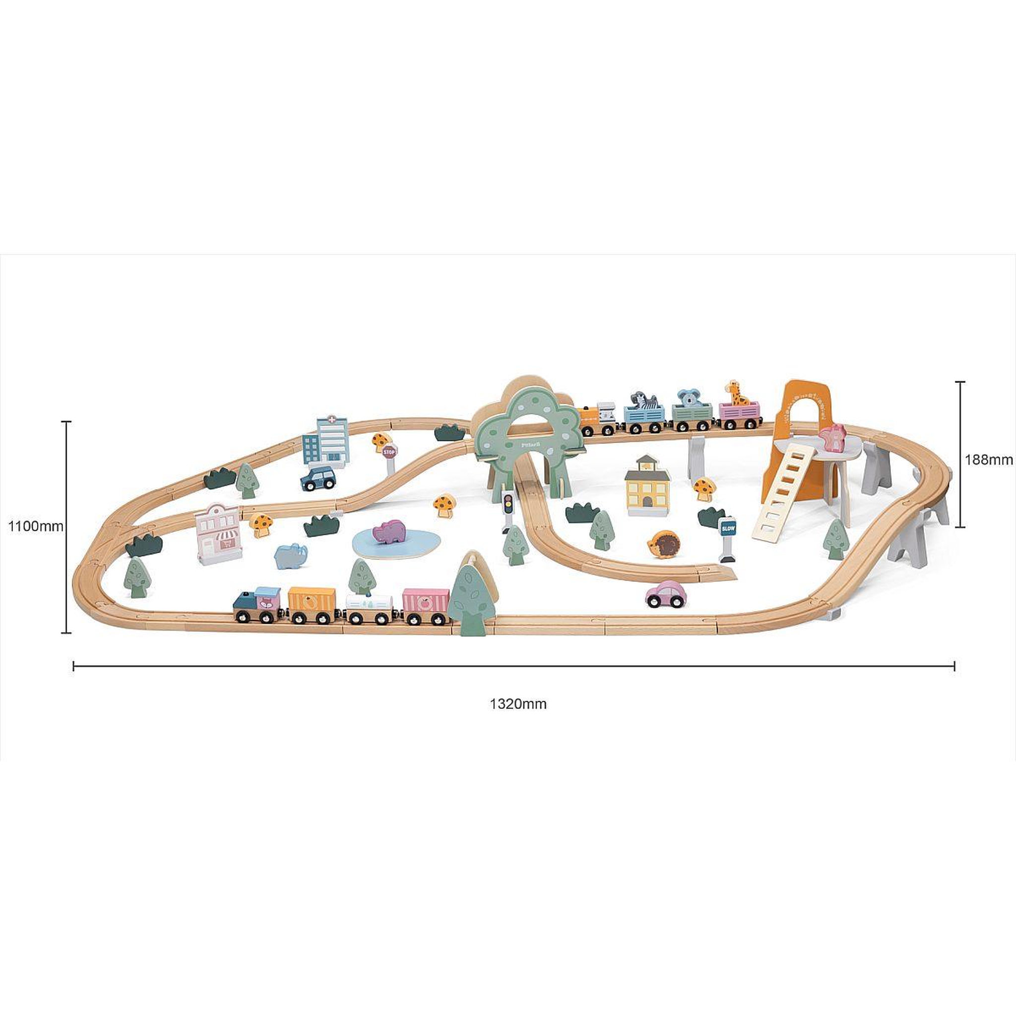Voir la diapositive 3 : VIGA 44067 polarb circuit de train 92 pcs