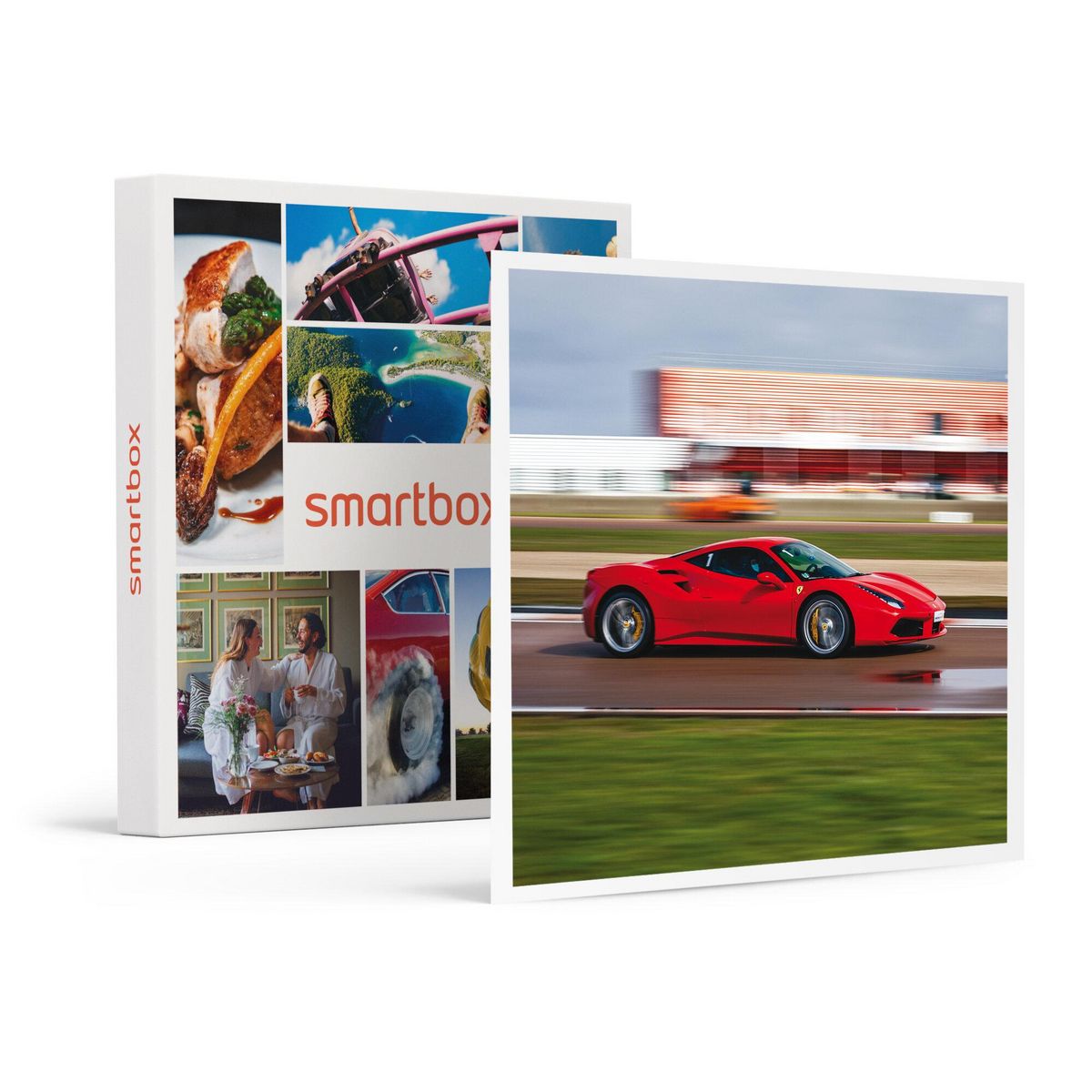 Smartbox Stage de pilotage : 2 tours sur le circuit de Mornay en Ferrari F488 GTB - Coffret Cadeau Sport & Aventure