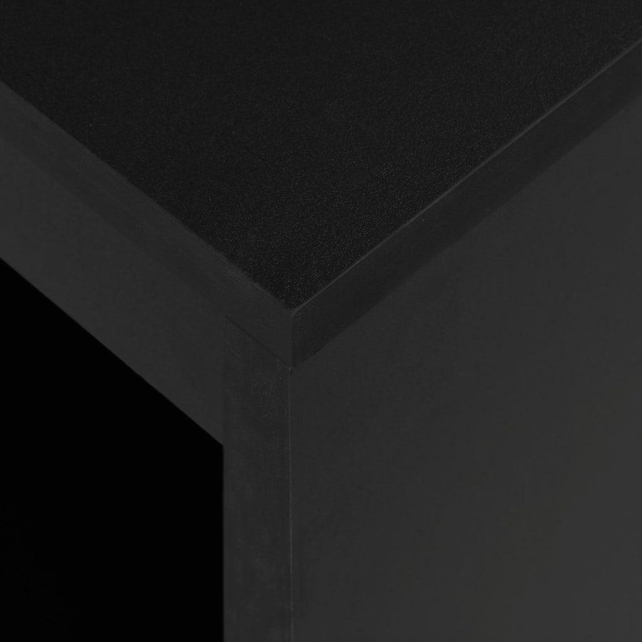 Voir la diapositive 5 : VIDAXL Table de bar avec etagere Noir 110x50x103 cm