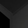 Voir la diapositive 5 : VIDAXL Table de bar avec etagere Noir 110x50x103 cm
