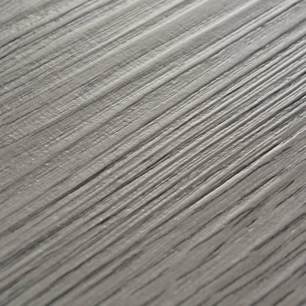 VIDAXL Dalles de plancher PVC autoadhesif 5,21 m² 2 mm gris fonce