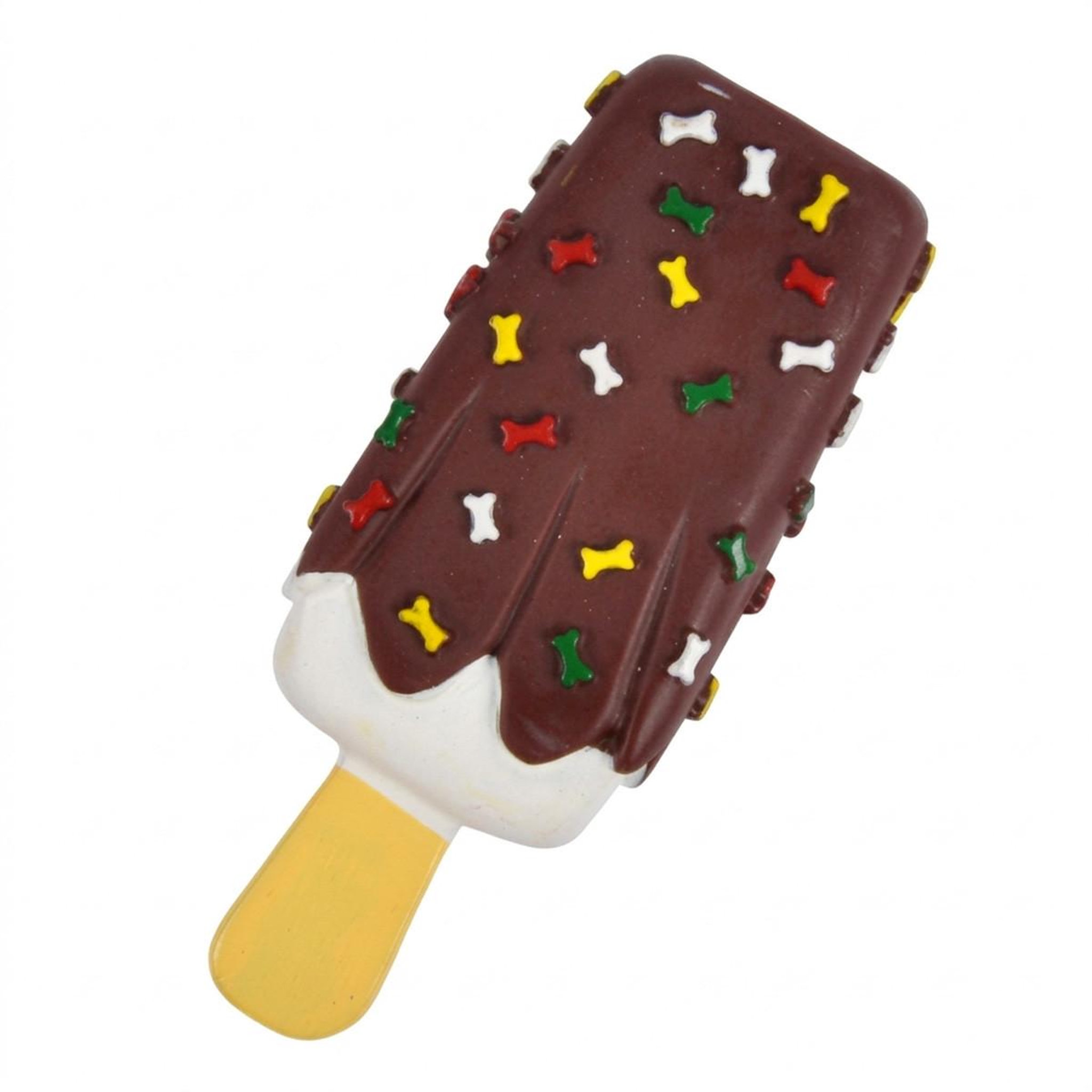 LOVE STORY Jouet pour chien  glace  15cm marron