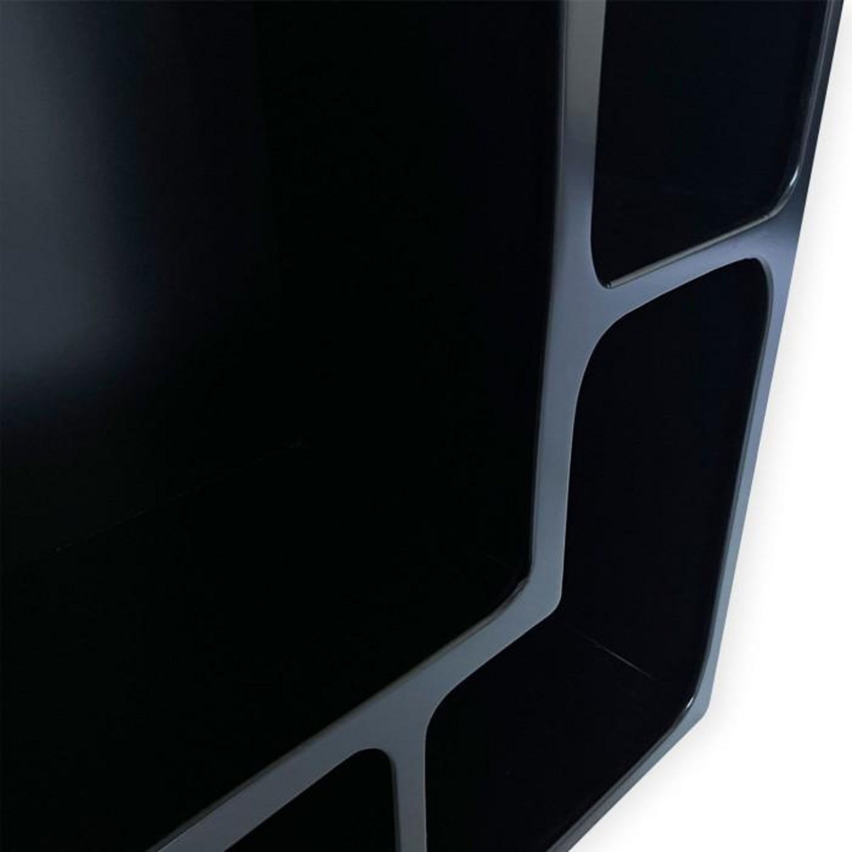 Paris Prix Étagère 4 Niches Arche  Kathrine  80cm Noir
