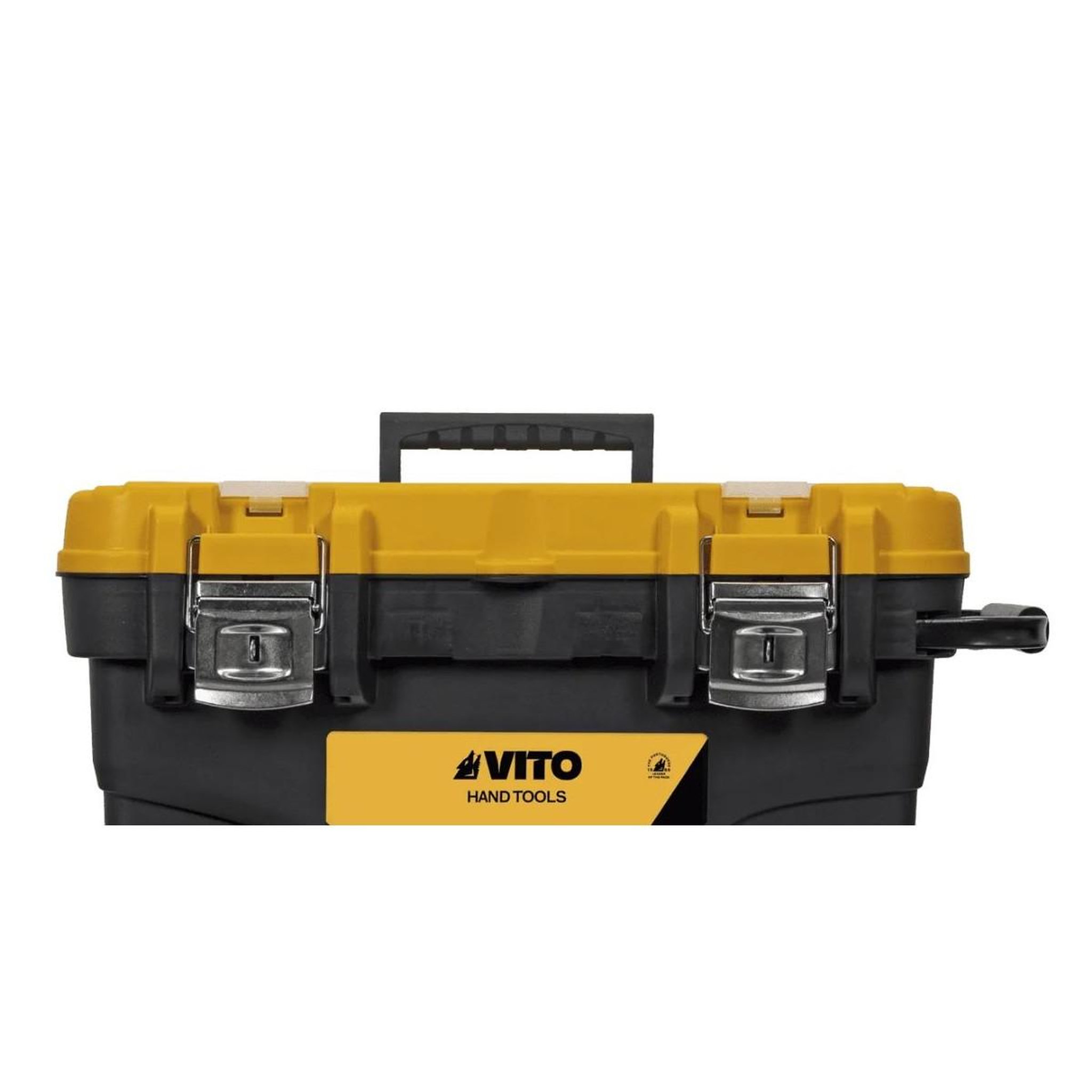 Voir la diapositive 3 : VITO Boite à outils mobile 59.5 x 38 x 42 cm malette de chantier roulante avec poignée télescopique coffre à outils vito