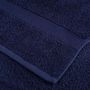 Voir la diapositive 6 : VIDAXL Serviettes de qualité supérieure SOLUND 2 pcs bleu marine