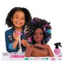Voir la diapositive 2 : BARBIE Tête à coiffer brune coupe afro Barbie