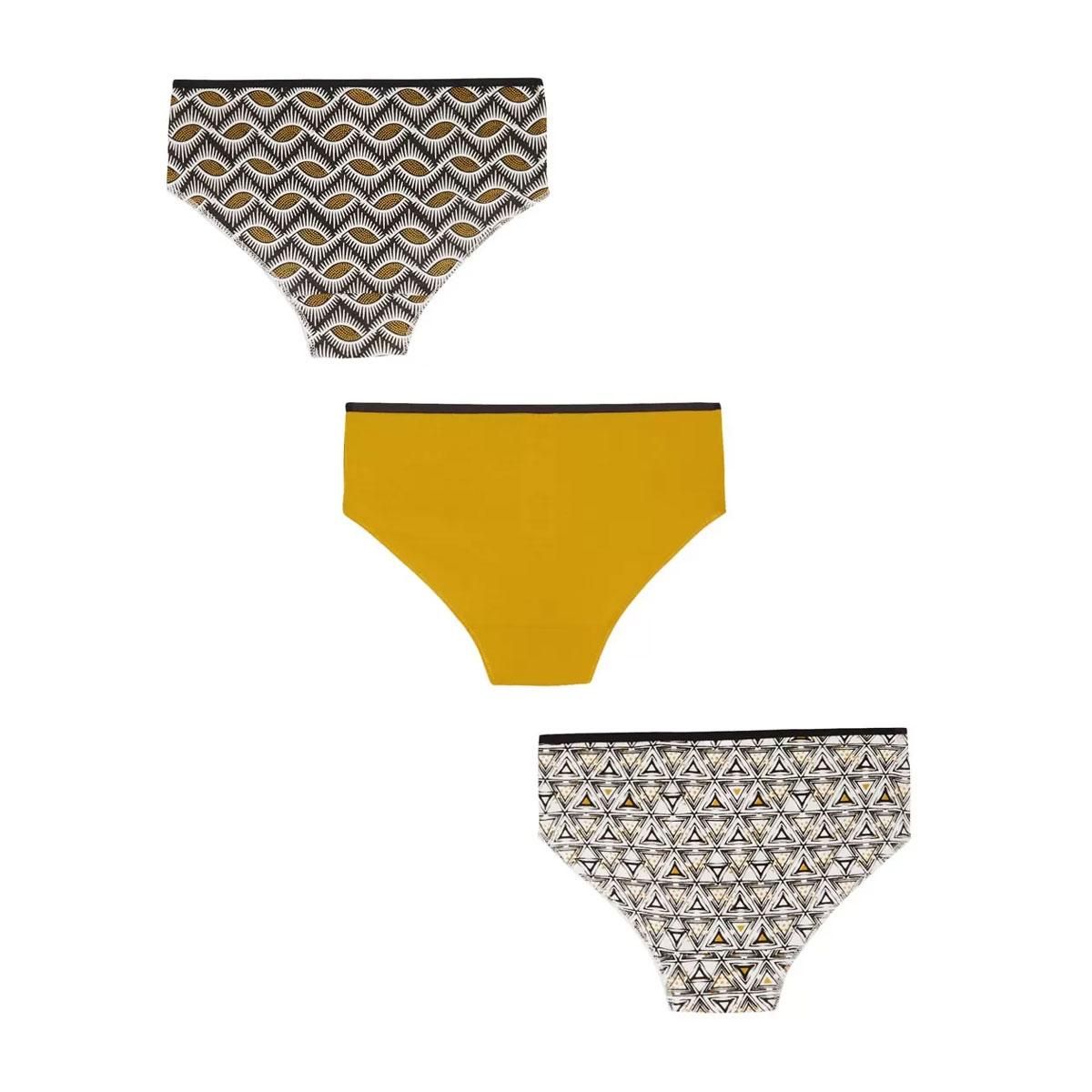 Petit Béguin Lot de 3 culottes fille Patonga