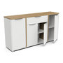 Voir la diapositive 5 : Buffet 4 portes 1 tiroirs L160 cm ILYES