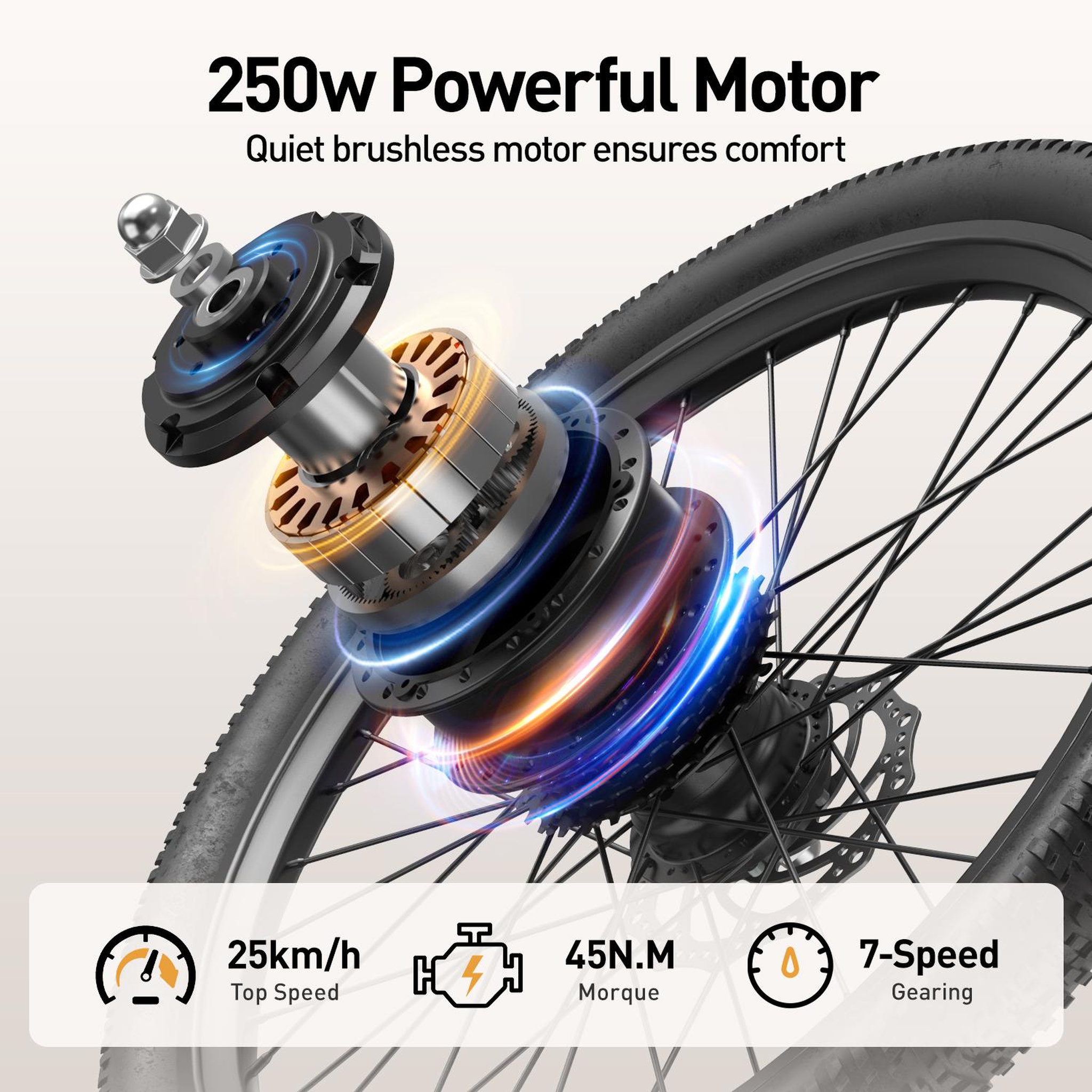 Voir la diapositive 5 : AAIRSK Vélo électrique urbain aairsk su7, 24 pouces, pour adultes, 36 v 250 w 13 ah, déverrouillage nfc