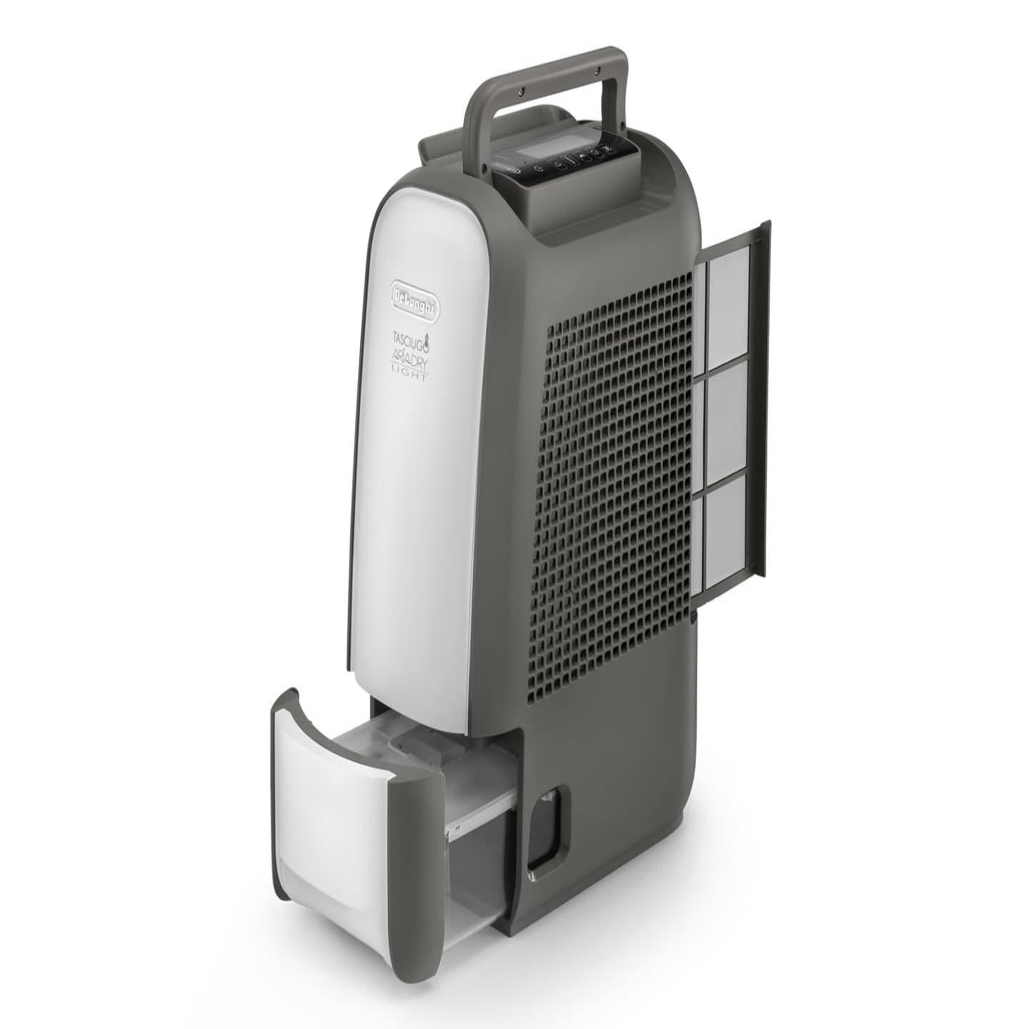Voir la diapositive 5 : DELONGHI Déshumidificateur 7.5l/j 45m² - DNS80