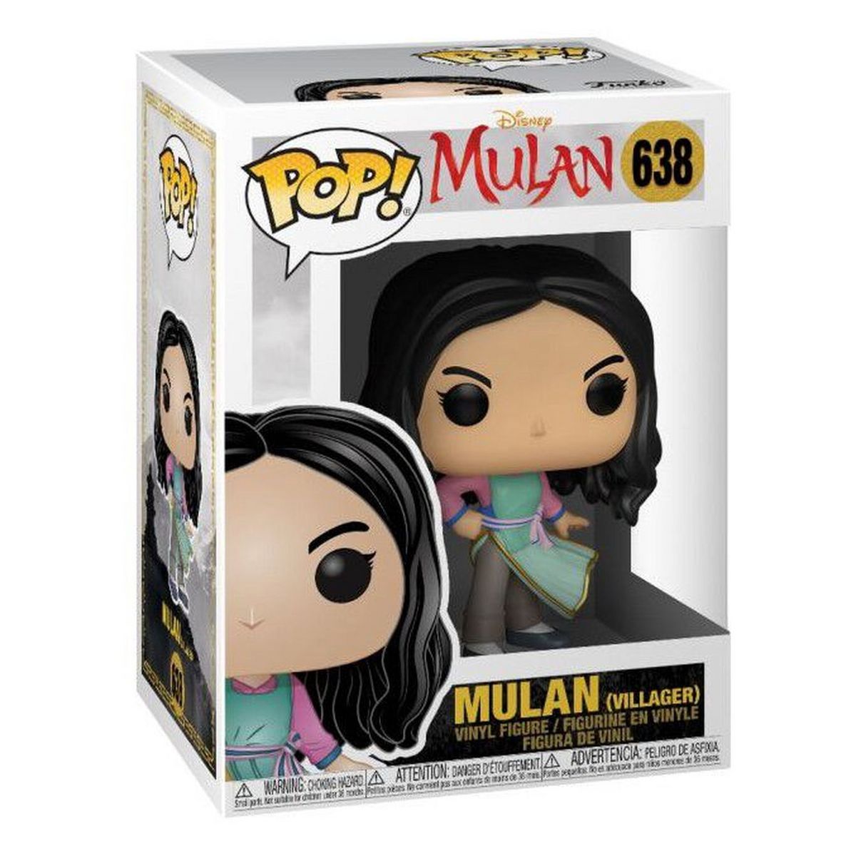 POP! GAMES Figurine Pop Mulan Villageoise Disney