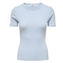 Voir la diapositive 4 : JACQUELINE DE YONG T-Shirt Bleu Clair Femme JDY Lucky