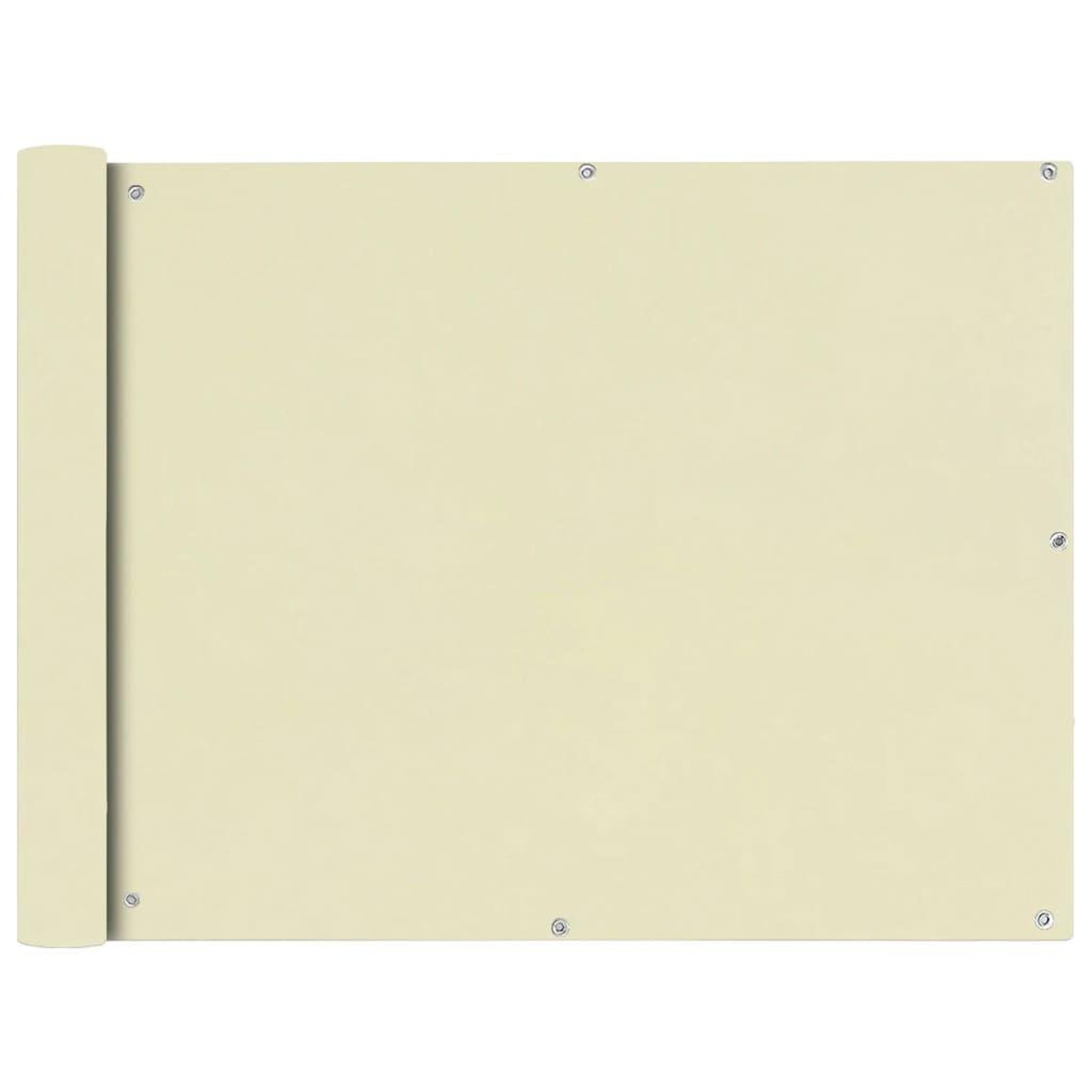 Voir la diapositive 1 : VIDAXL Ecran de balcon en tissu Oxford 90x400 cm Creme