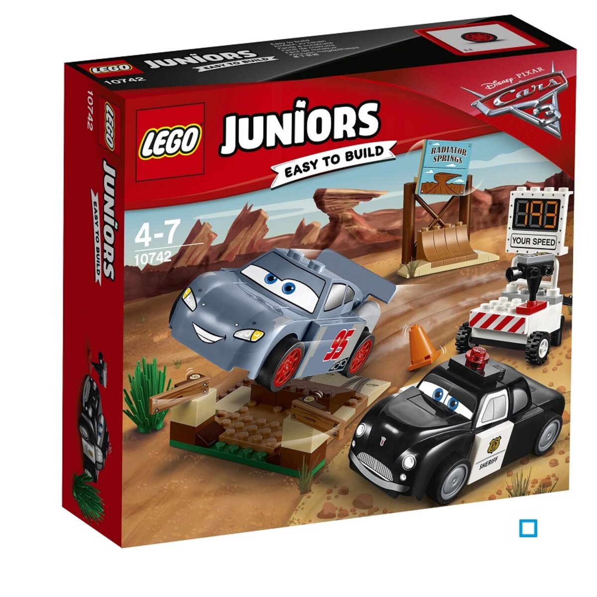 LEGO Juniors 10742 - La piste d'entraînement de la "Butte à Willy"