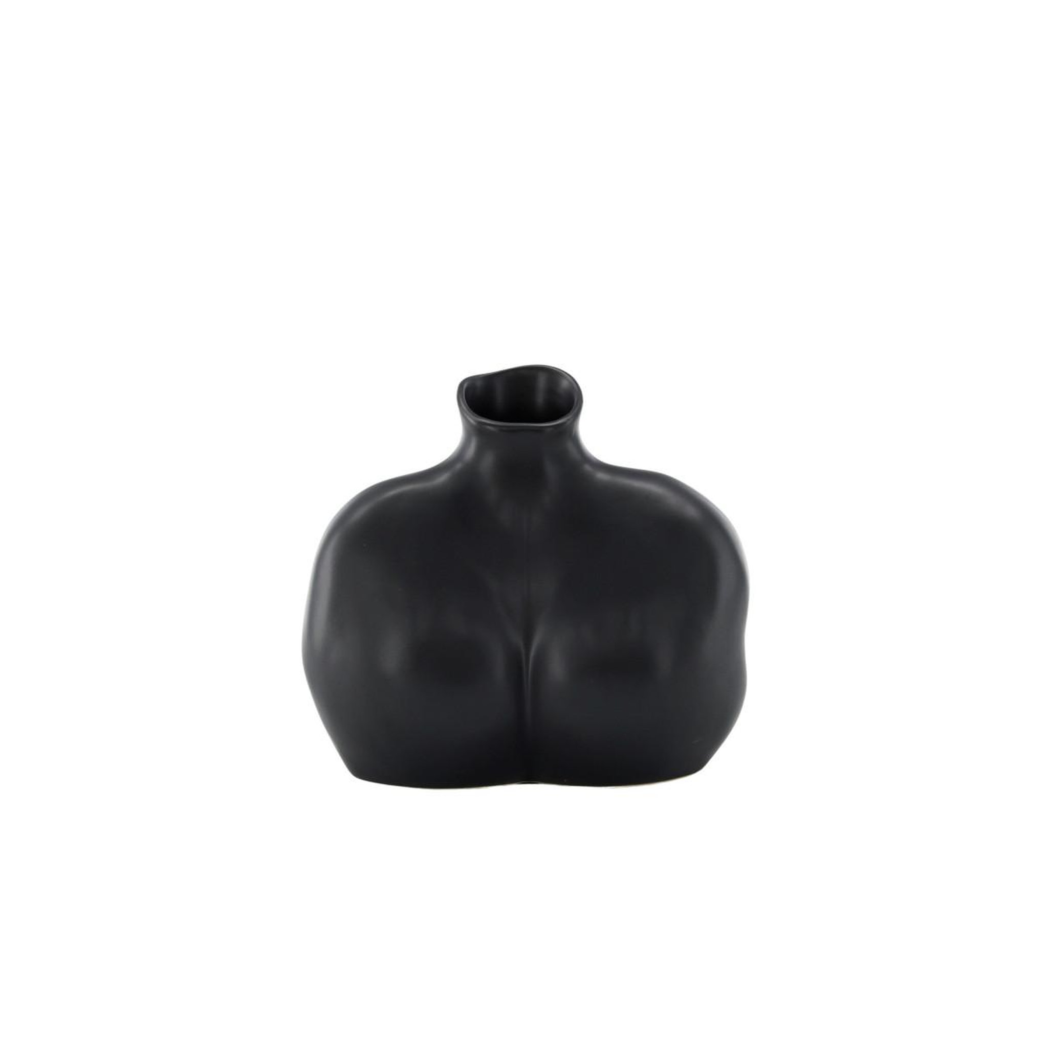 Voir la diapositive 5 : Paris Prix Vase corps féminin en céramique  harvey  17cm noir