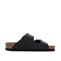 Voir la diapositive 2 : Birkenstock Sandales Noires Femme Birkenstock Arizona Big Buckle