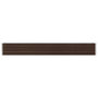 Voir la diapositive 3 : VIDAXL Lit sureleve de jardin Acier galvanise 320x40x45 cm Marron