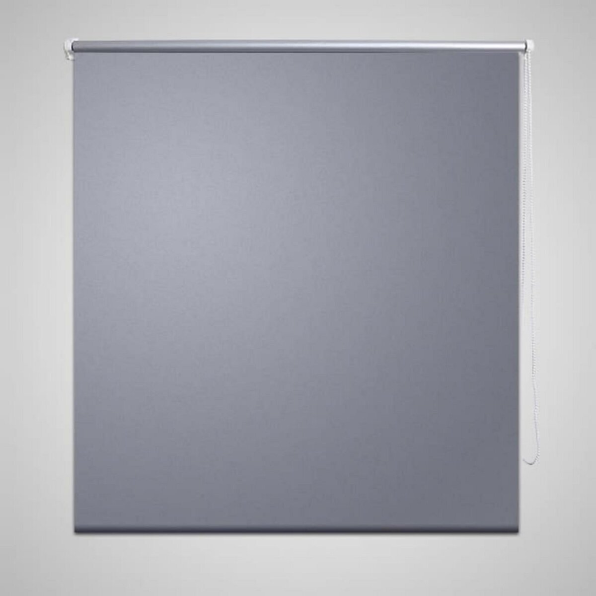 VIDAXL Store enrouleur occultant 140 x 175 cm gris