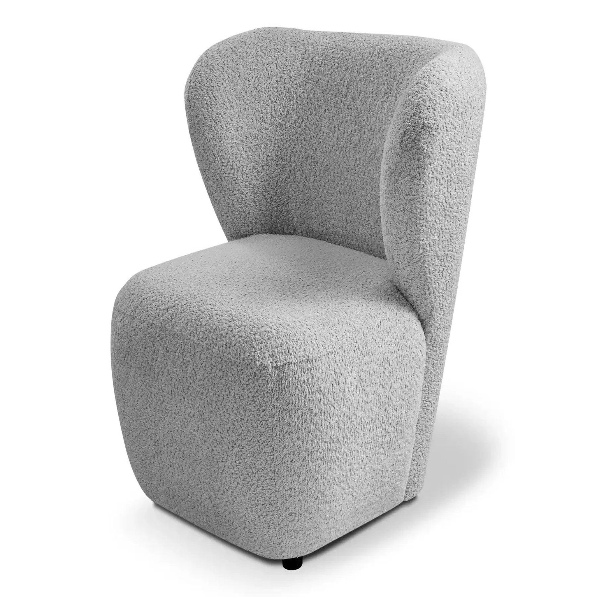 Voir la diapositive 3 : CASANOVA PARIS Capri - fauteuil tissu bouclette