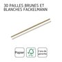 Voir la diapositive 5 : Fackelmann Pailles en papier  24 cm Fackelmann Bar Concept