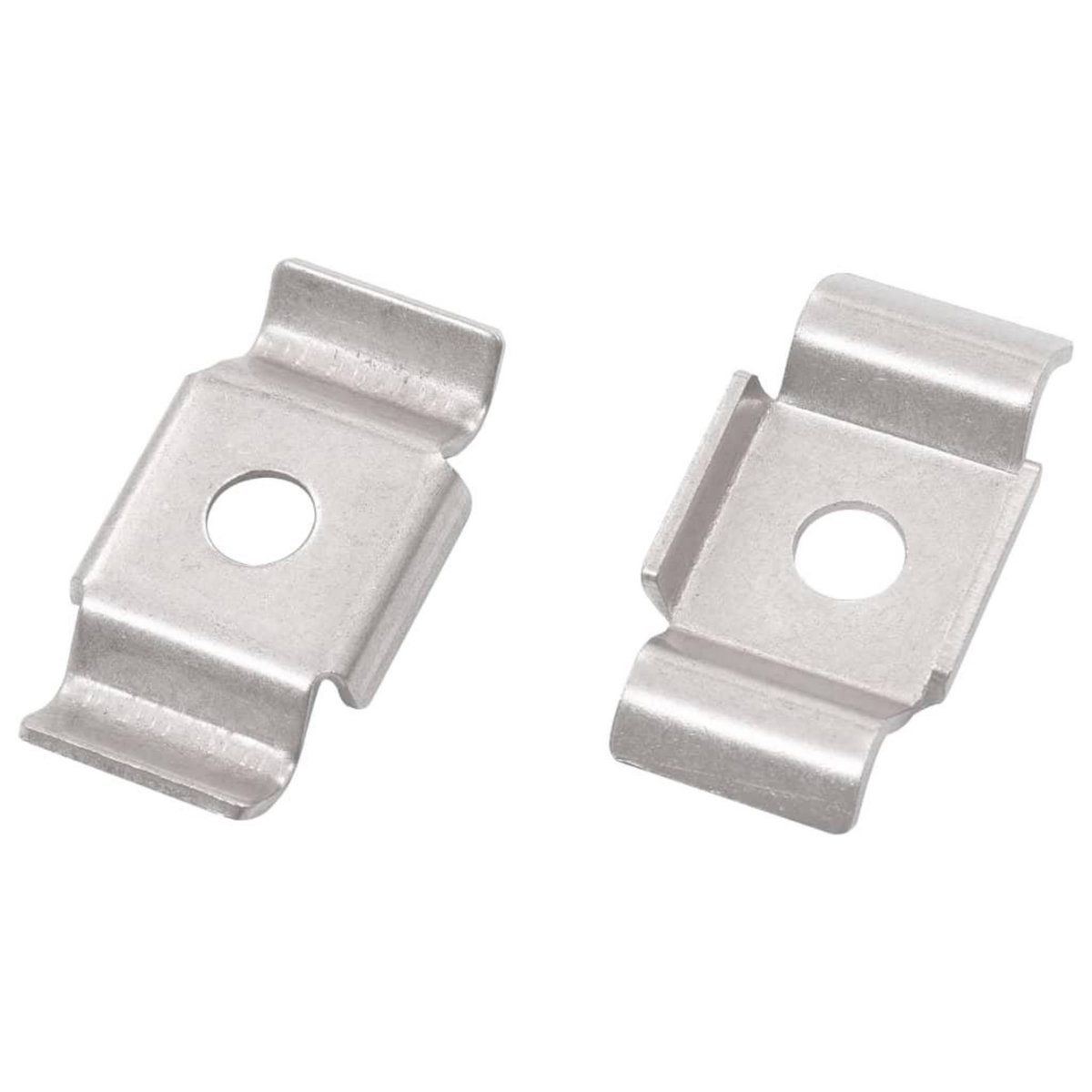 VIDAXL Clips de cloture en papillon 50 pcs Acier inoxydable